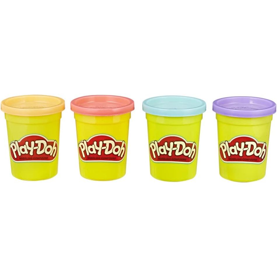 Play-Doh 4-Pack of Wild Colors, view 4