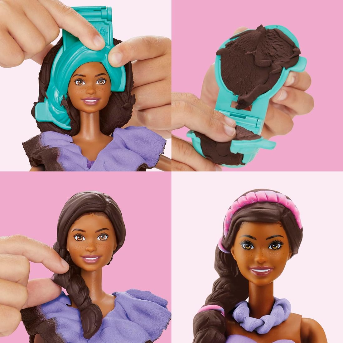 Play-Doh Barbie Fashionista Ruffles Set, view 3
