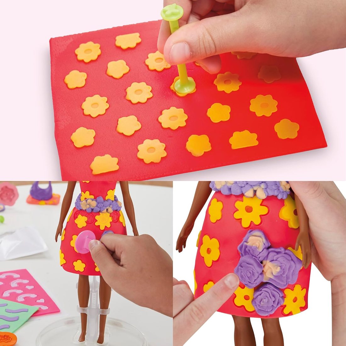 Play-Doh Barbie Flowers and Florals Accessory Pack, view 2