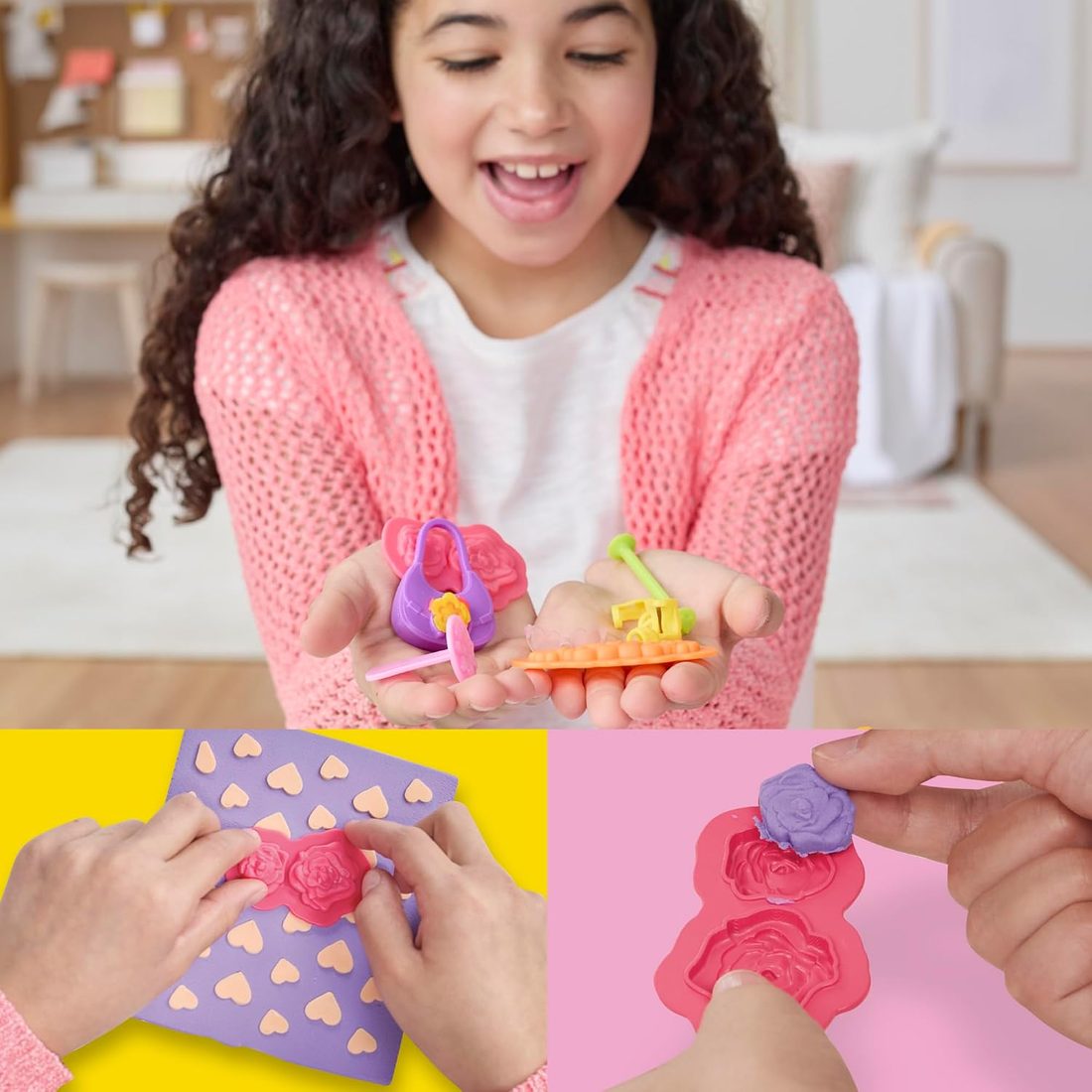 Play-Doh Barbie Flowers and Florals Accessory Pack, view 3
