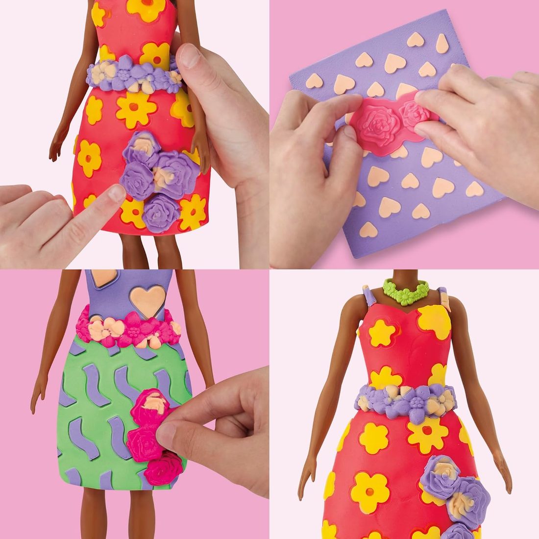 Play-Doh Barbie Flowers and Florals Accessory Pack, view 4