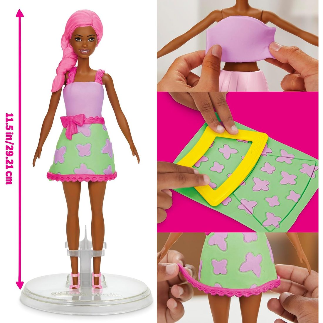 Play-Doh Barbie Garden Party Designer Doll Set, view 2
