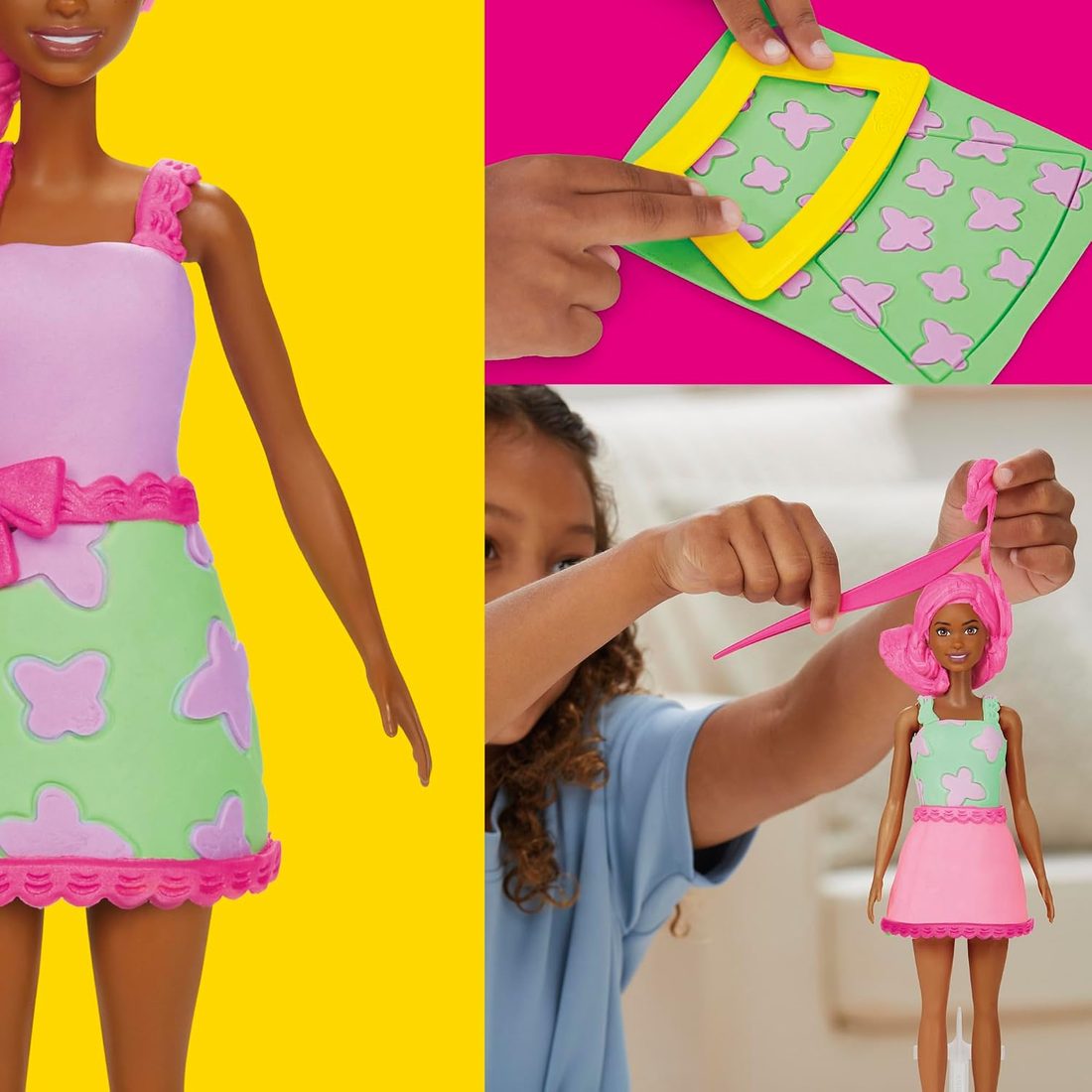 Play-Doh Barbie Garden Party Designer Doll Set, view 4