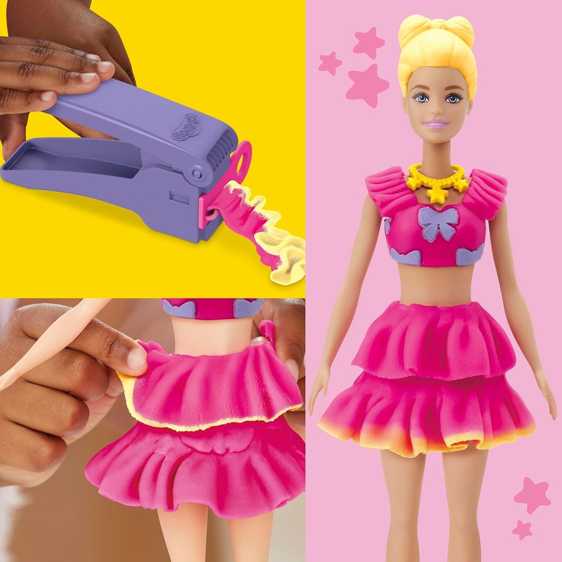 Play-Doh Barbie Ruffles and Bows Set, view 4