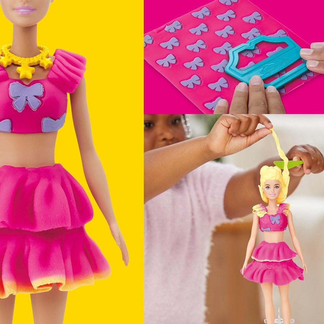 Play-Doh Barbie Ruffles and Bows Set, view 5