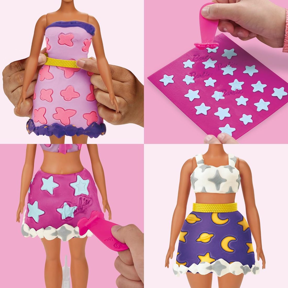 Play-Doh Barbie Sparkles and Gems Accessory Pack, view 4