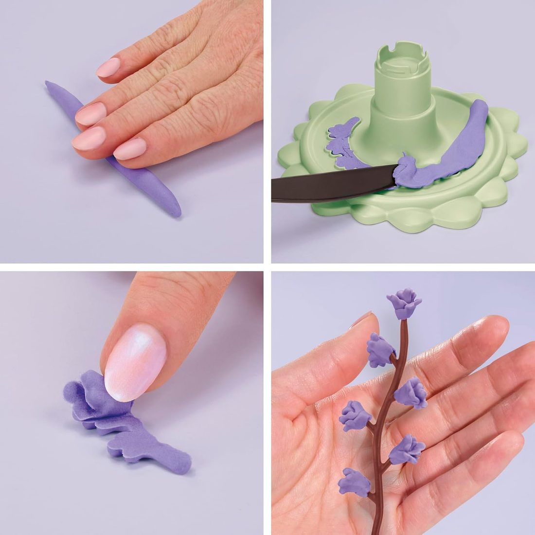 Play-Doh Blooms Meadow Flower Bouquet Making Kit, view 4