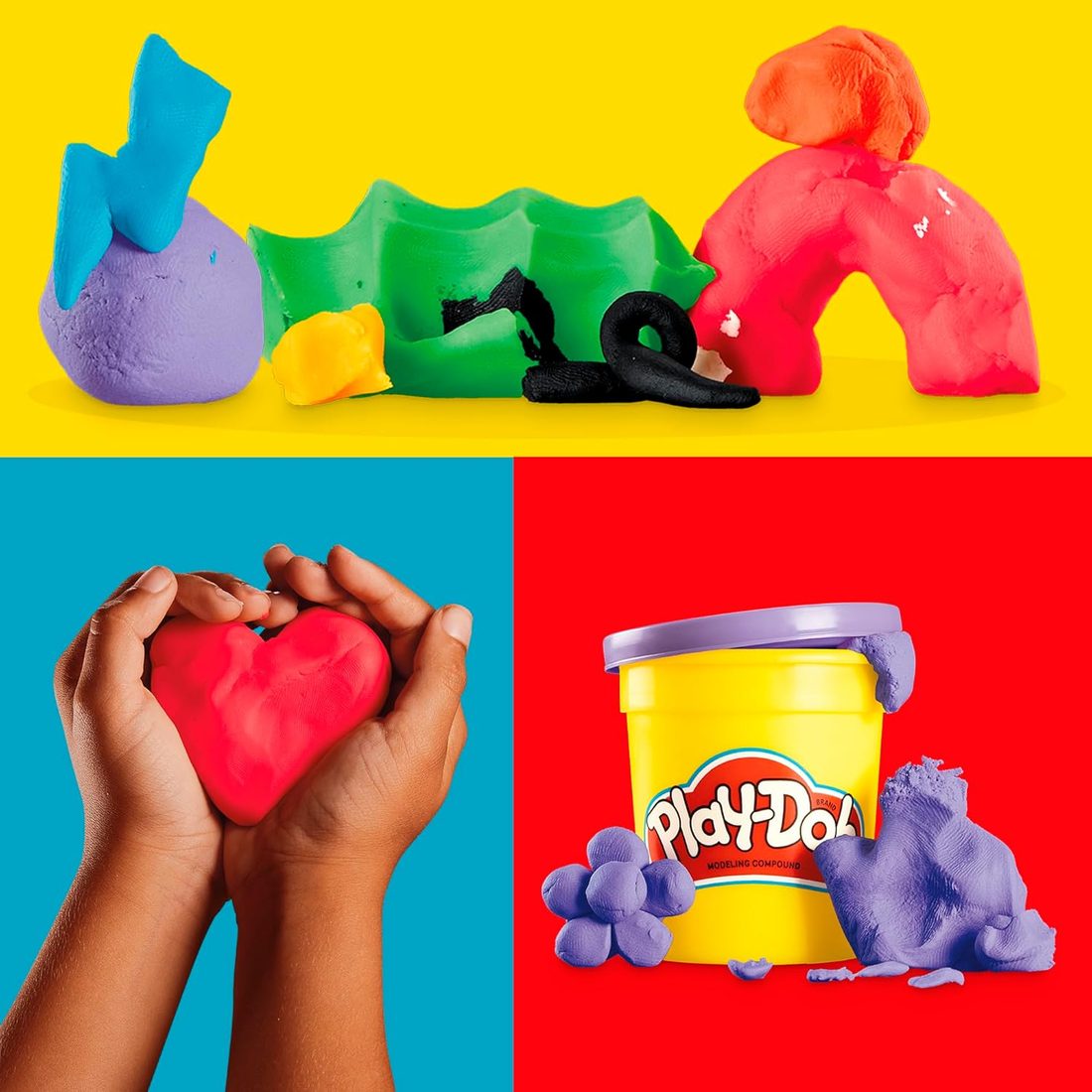 Play-Doh Bulk Pack of 48 Cans, 6 Sets of 8 Colors, view 2