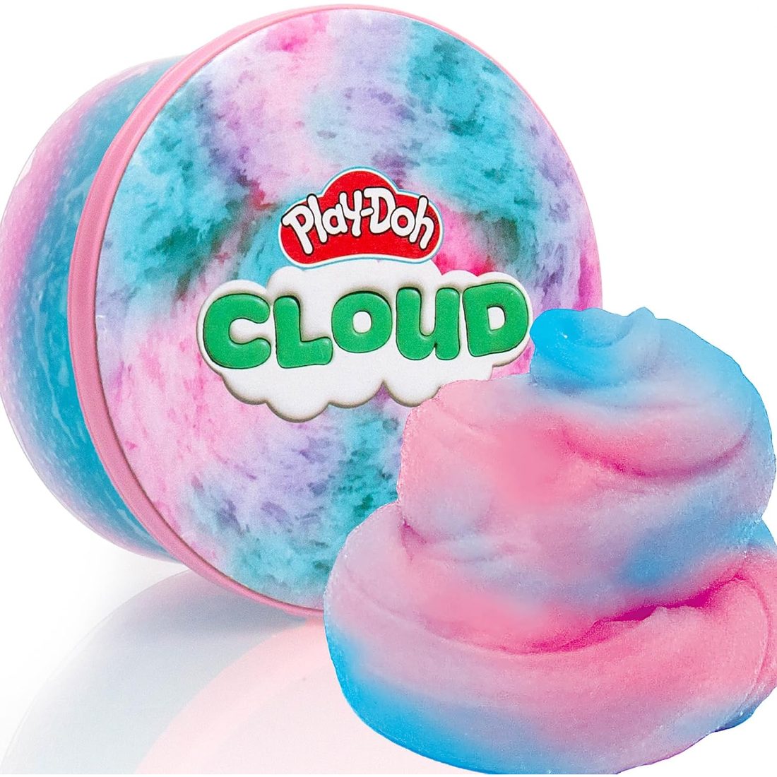 Play-Doh Cloud Scented Slime, Pink & Blue Cotton Candy