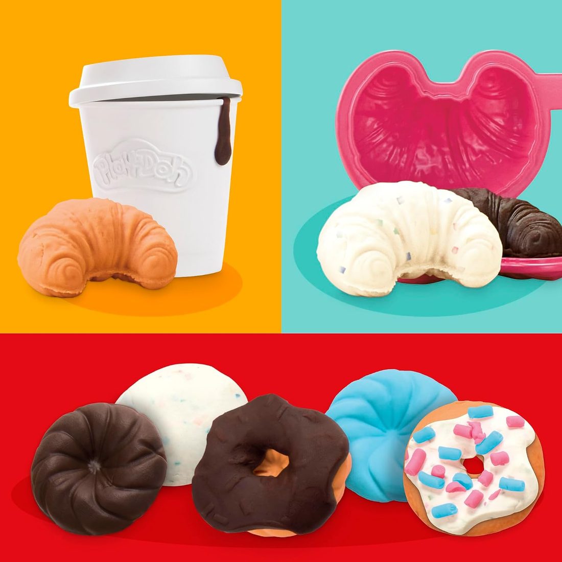 Play-Doh Donut Drop Shop Playset, view 4