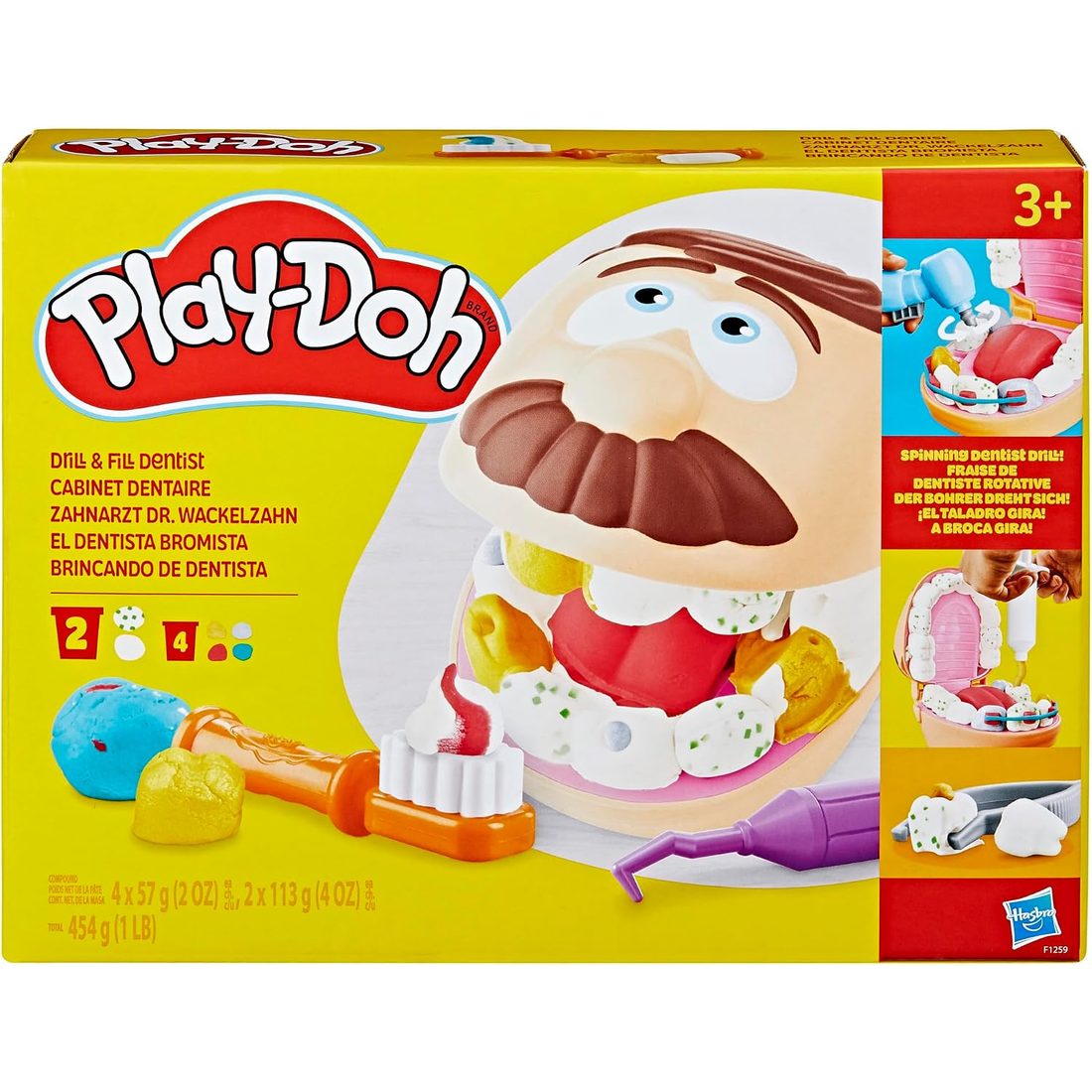 Play-Doh Drill 'n Fill Dentist Playset, view 2