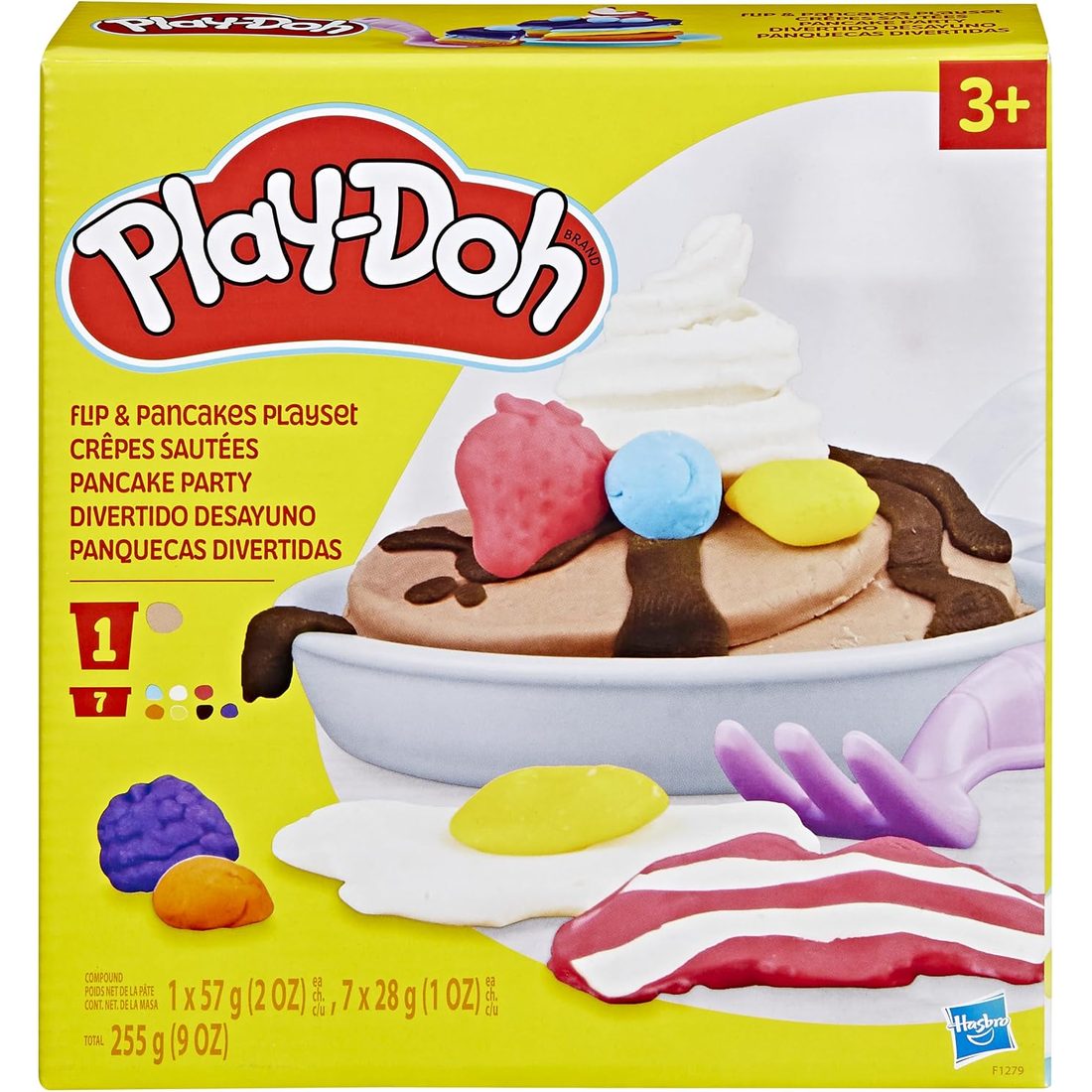 Play-Doh Kitchen Creations Flip 'n Pancakes Set, view 5