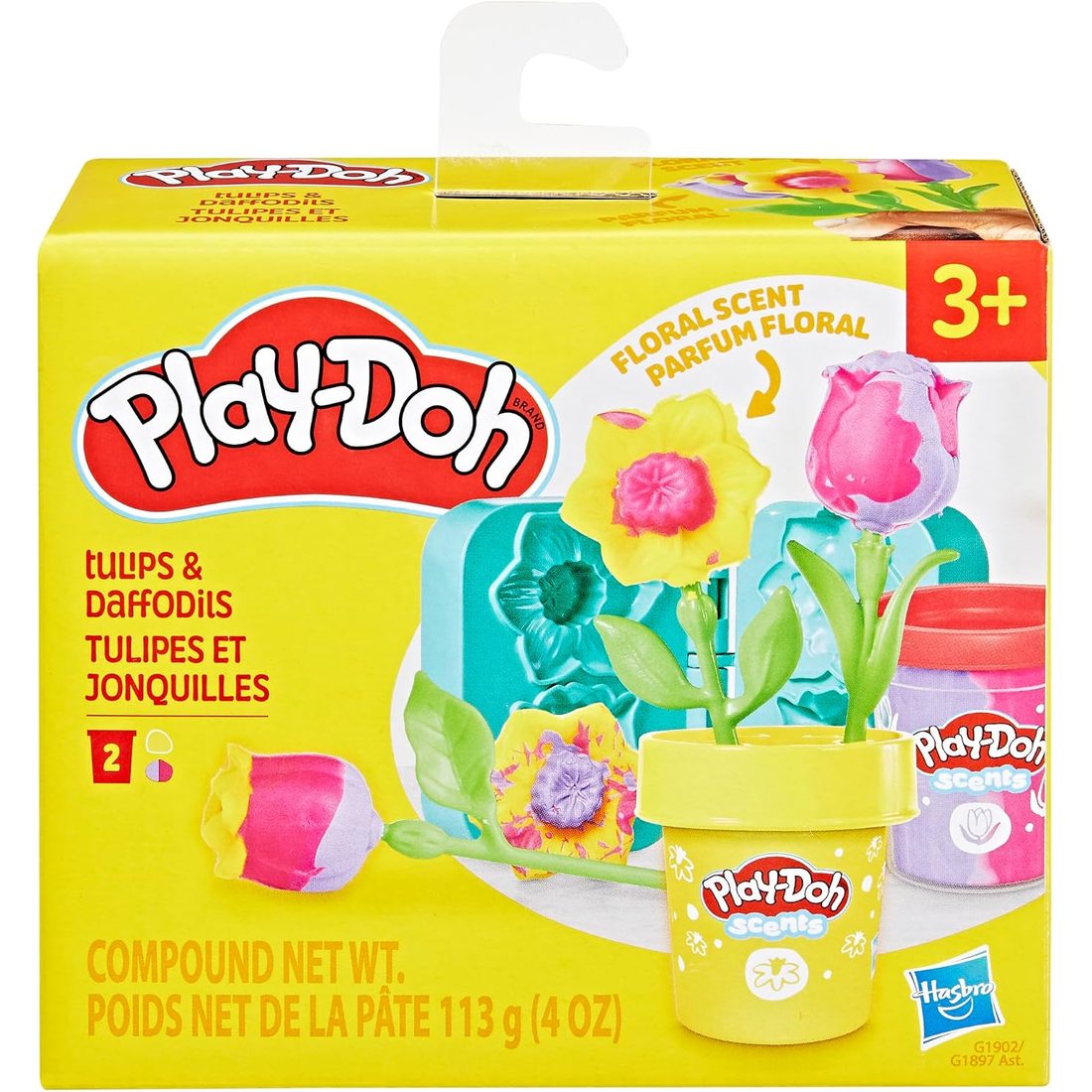 Play-Doh Flower Bundle: Tulips, Daffodils, Sunflower & Daisies, view 2