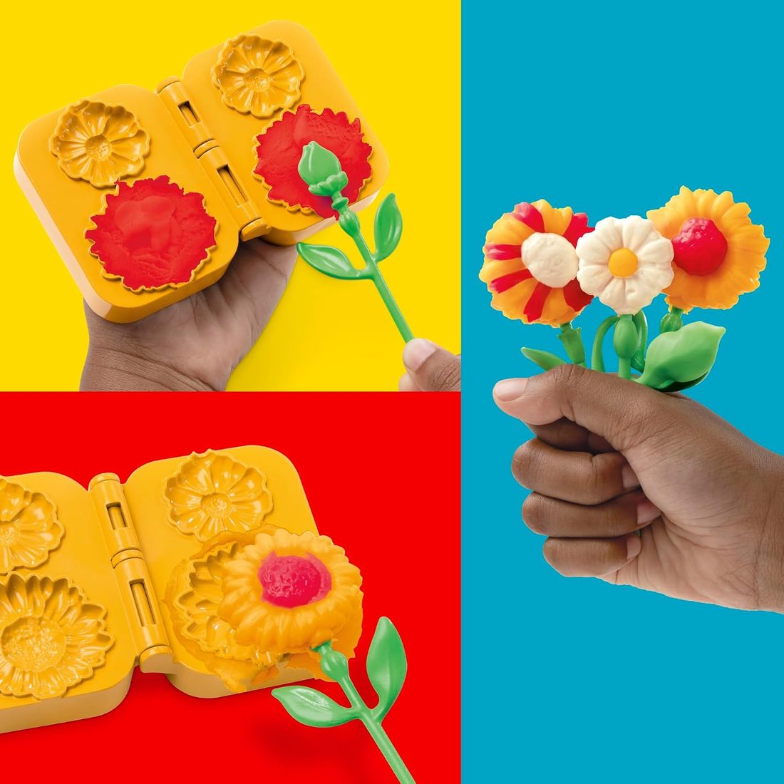 Play-Doh Flower Bundle: Tulips, Daffodils, Sunflower & Daisies, view 6