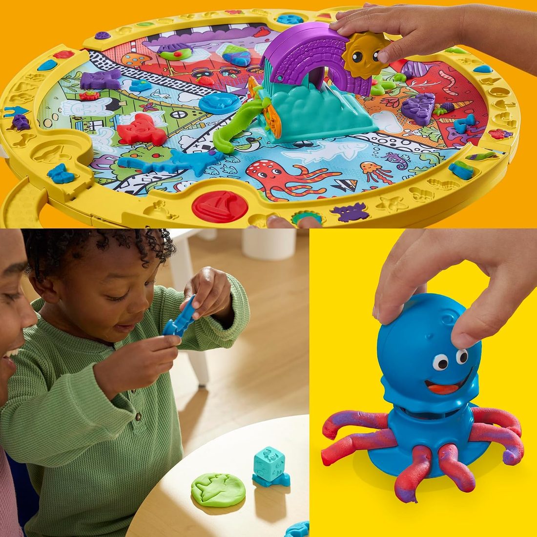 Play-Doh Fold & Go Playmat Starter Set, view 4