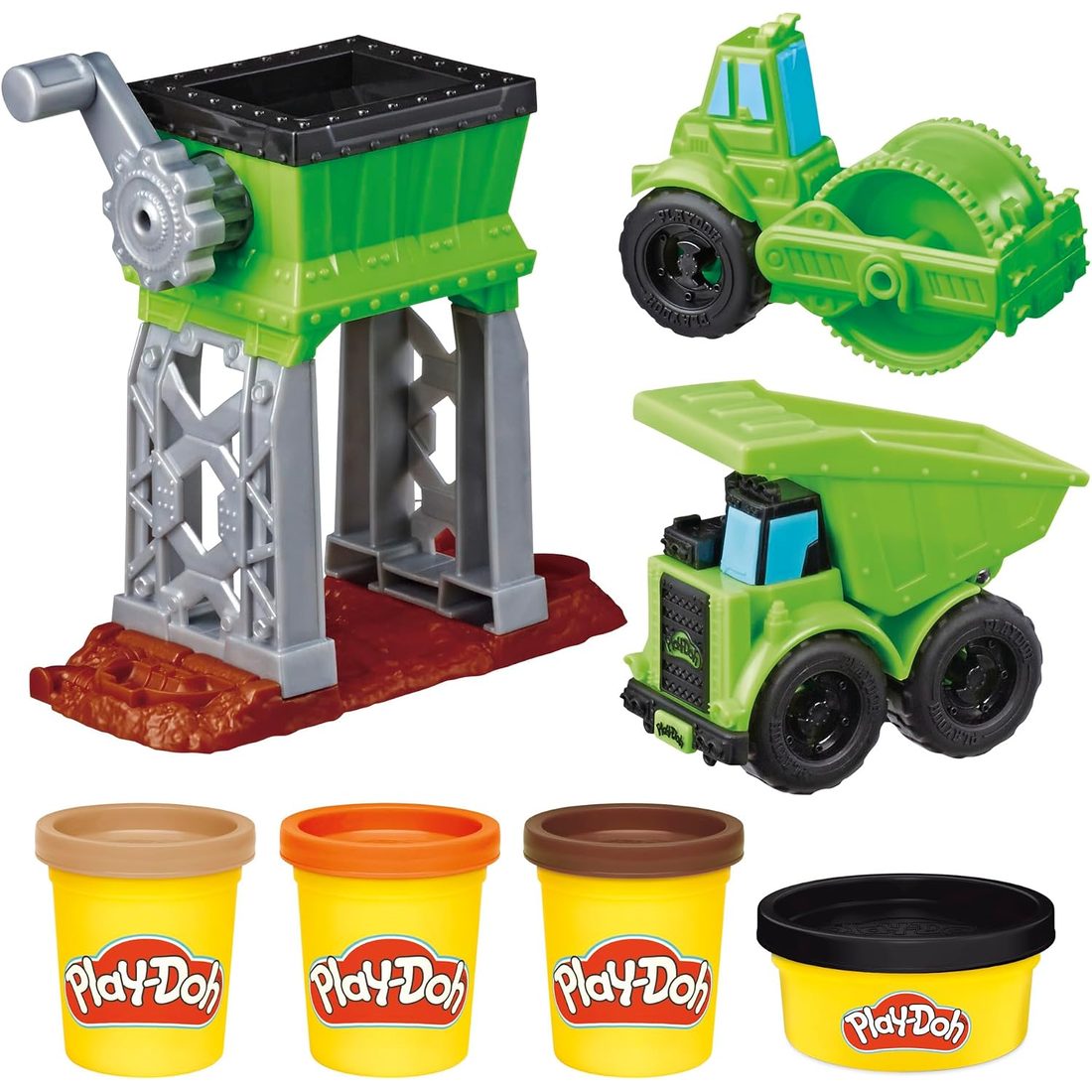 Play-Doh Gravel Yard Construction Playset