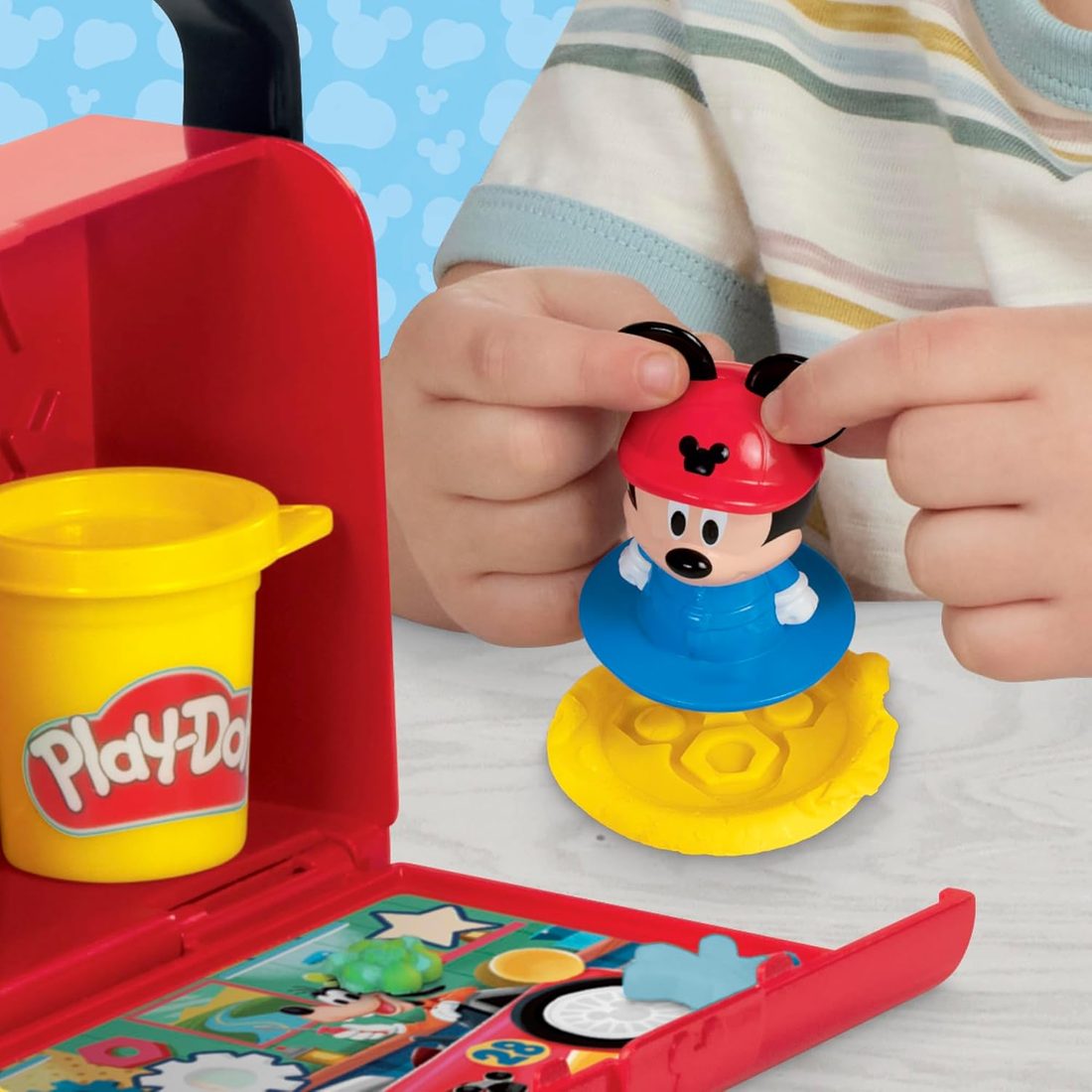 Play-Doh Mickey Mouse Clubhouse On-the-Go Garage, view 2