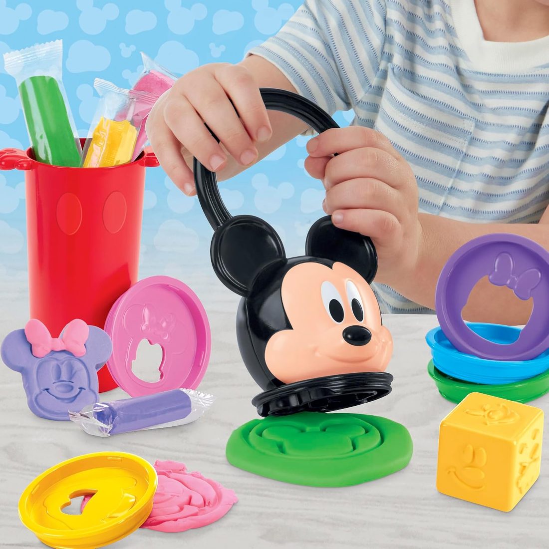 Play-Doh Mickey Mouse Clubhouse Happy Stackable Set, view 2