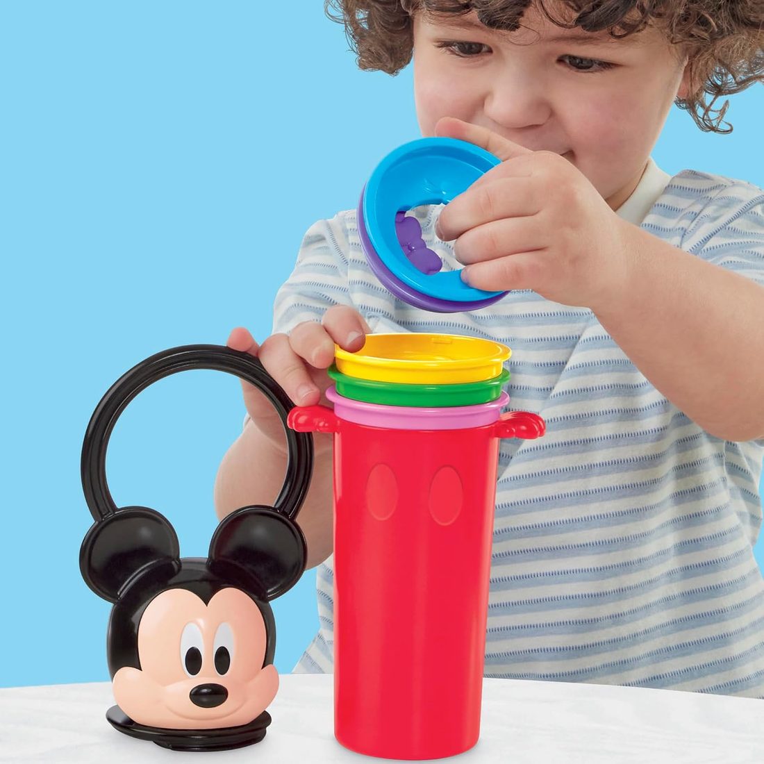 Play-Doh Mickey Mouse Clubhouse Happy Stackable Set, view 4