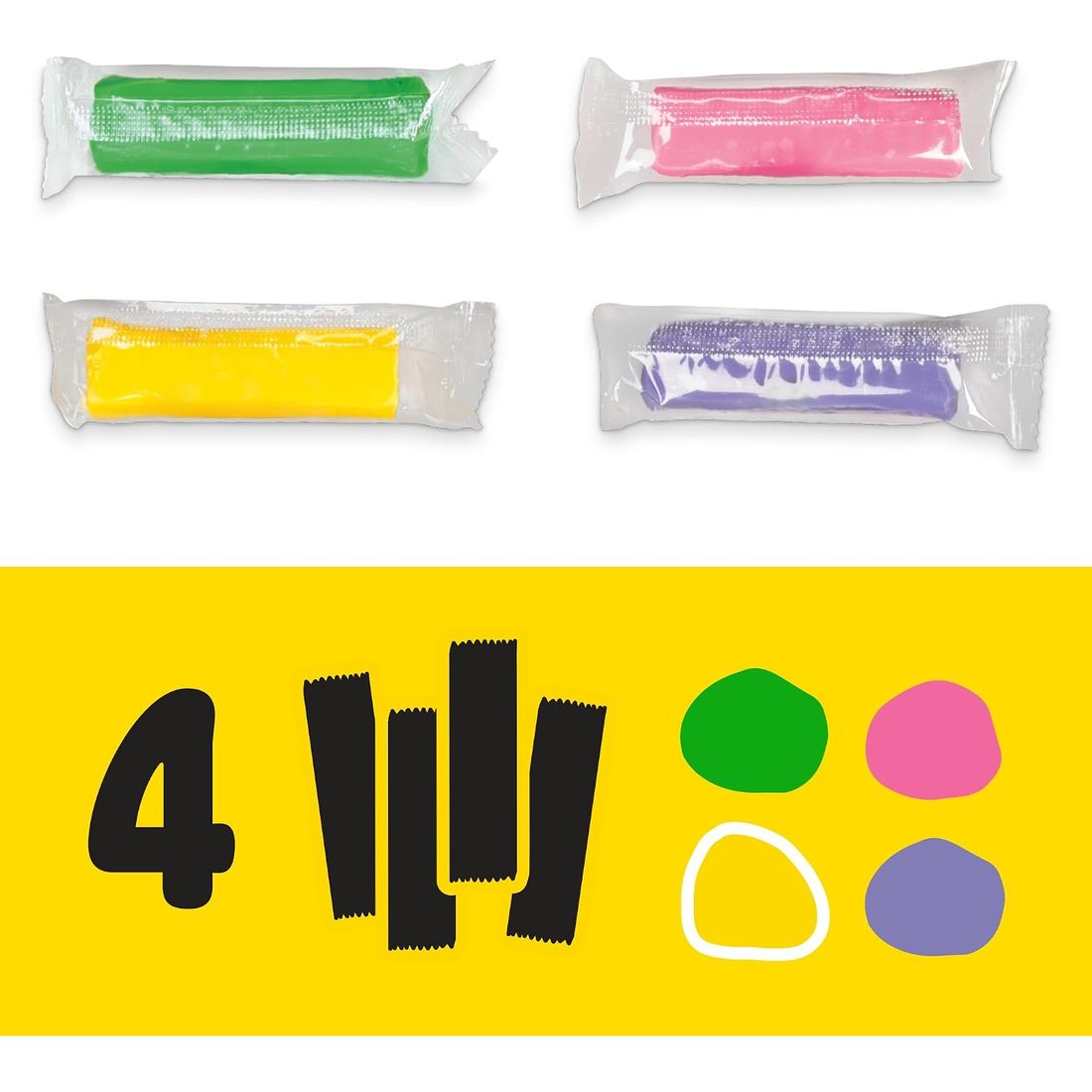 Play-Doh Mickey Mouse Clubhouse Happy Stackable Set, view 5