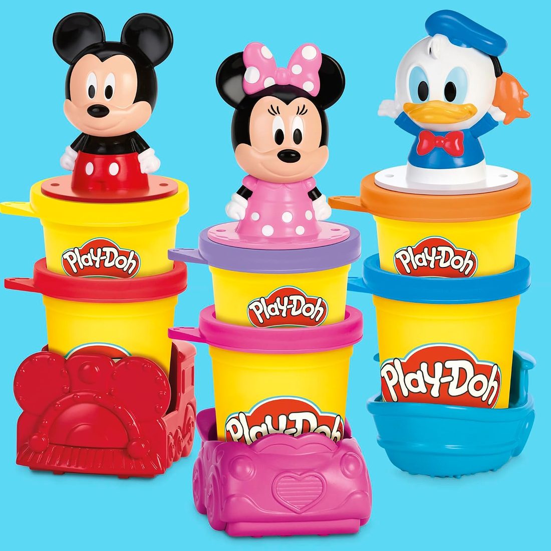 Play-Doh Mickey Mouse Clubhouse Stamp & Go Megapack, view 6