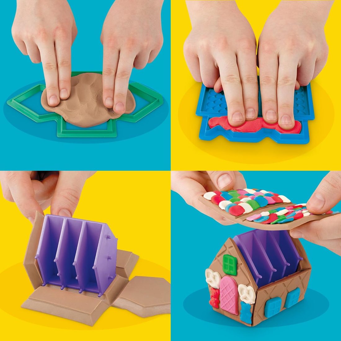 Play-Doh Builder Mini Gingerbread House, view 5