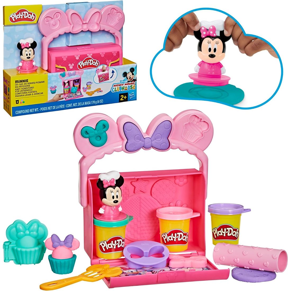 Play-Doh Mickey Mouse Clubhouse On-the-Go Bakery with Minnie