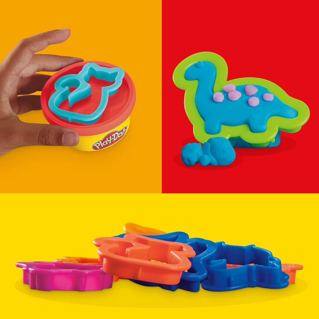 Play-Doh Party Favor Pack, 24 Cans with Cutters, view 4