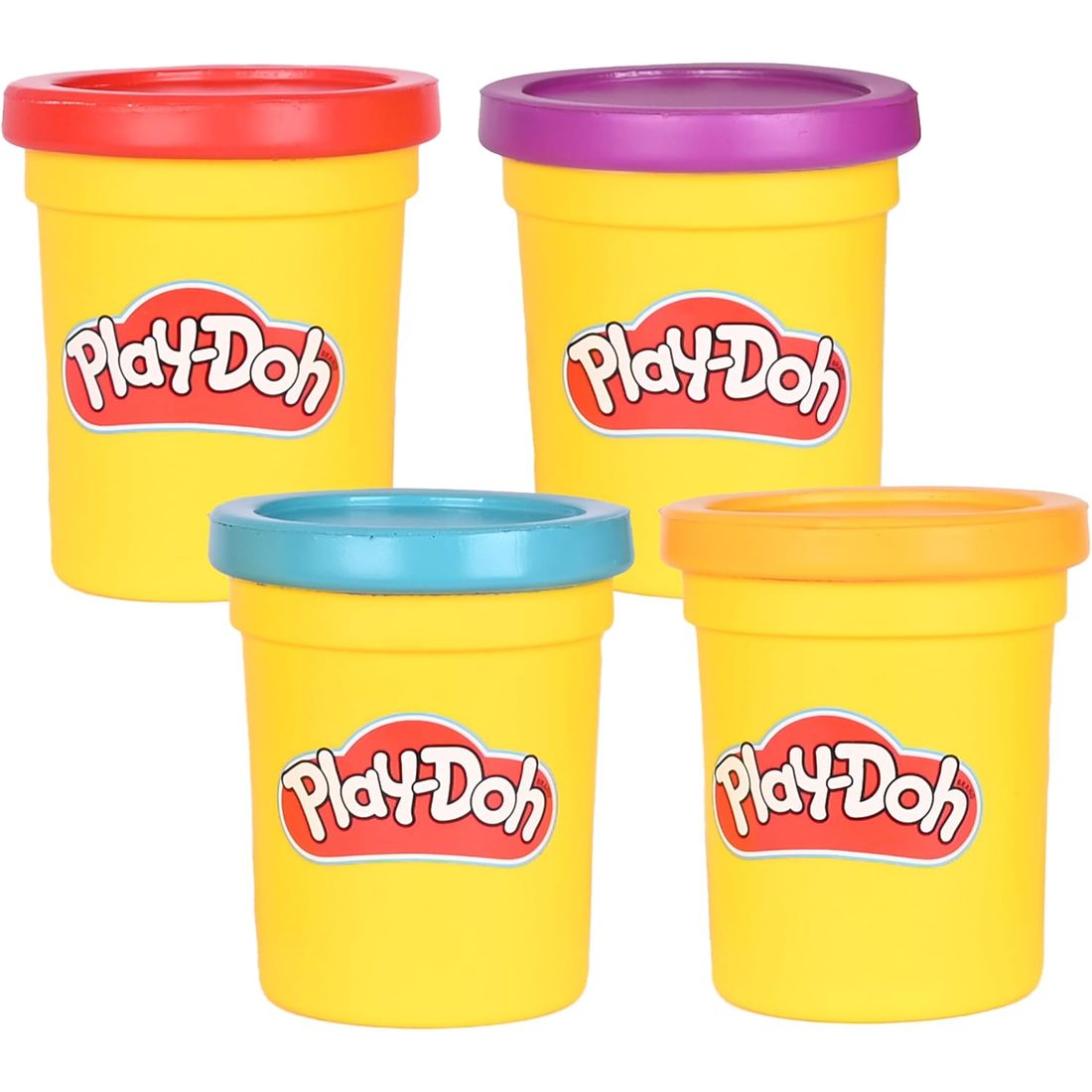 Play-Doh Slow Foam Squishies, 4 Pieces