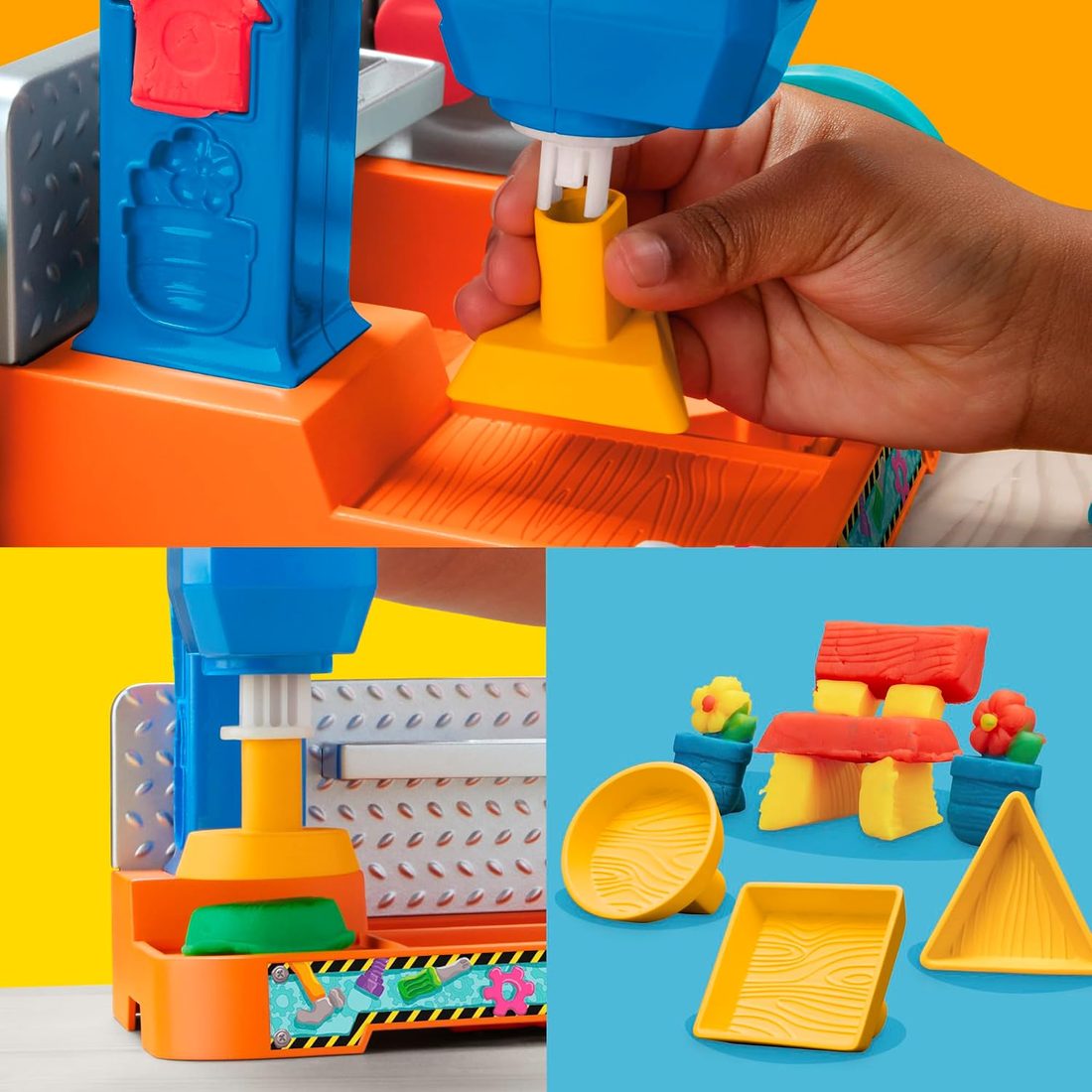 Play-Doh Stamp & Saw Tool Bench Playset, view 4