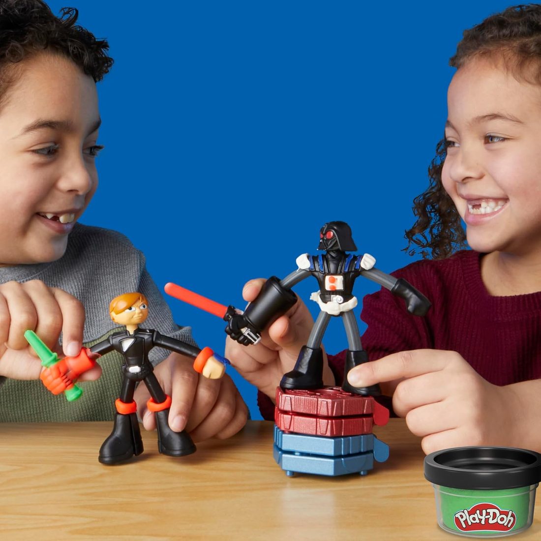 Play-Doh Star Wars Squish & Slice Lightsabers Playset, view 6