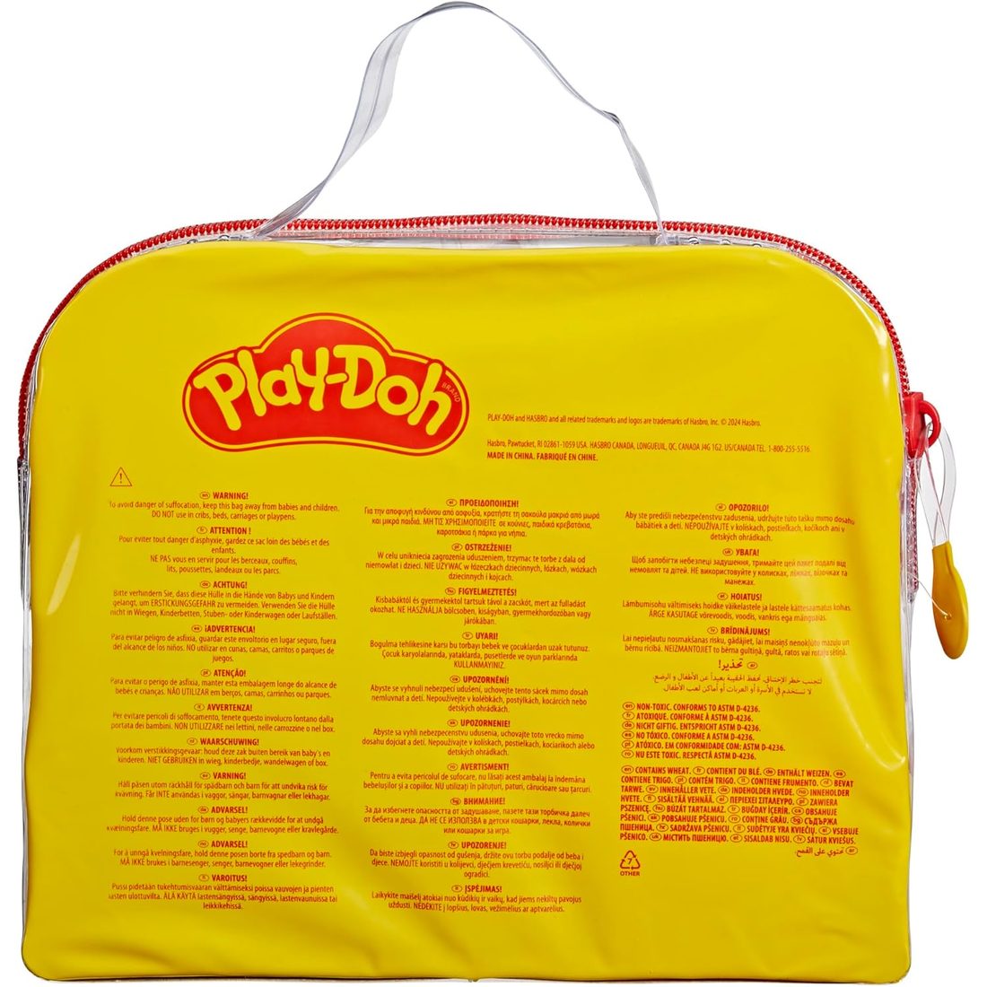 Play-Doh Starter Set with Storage Tote and 4 Cans, view 5