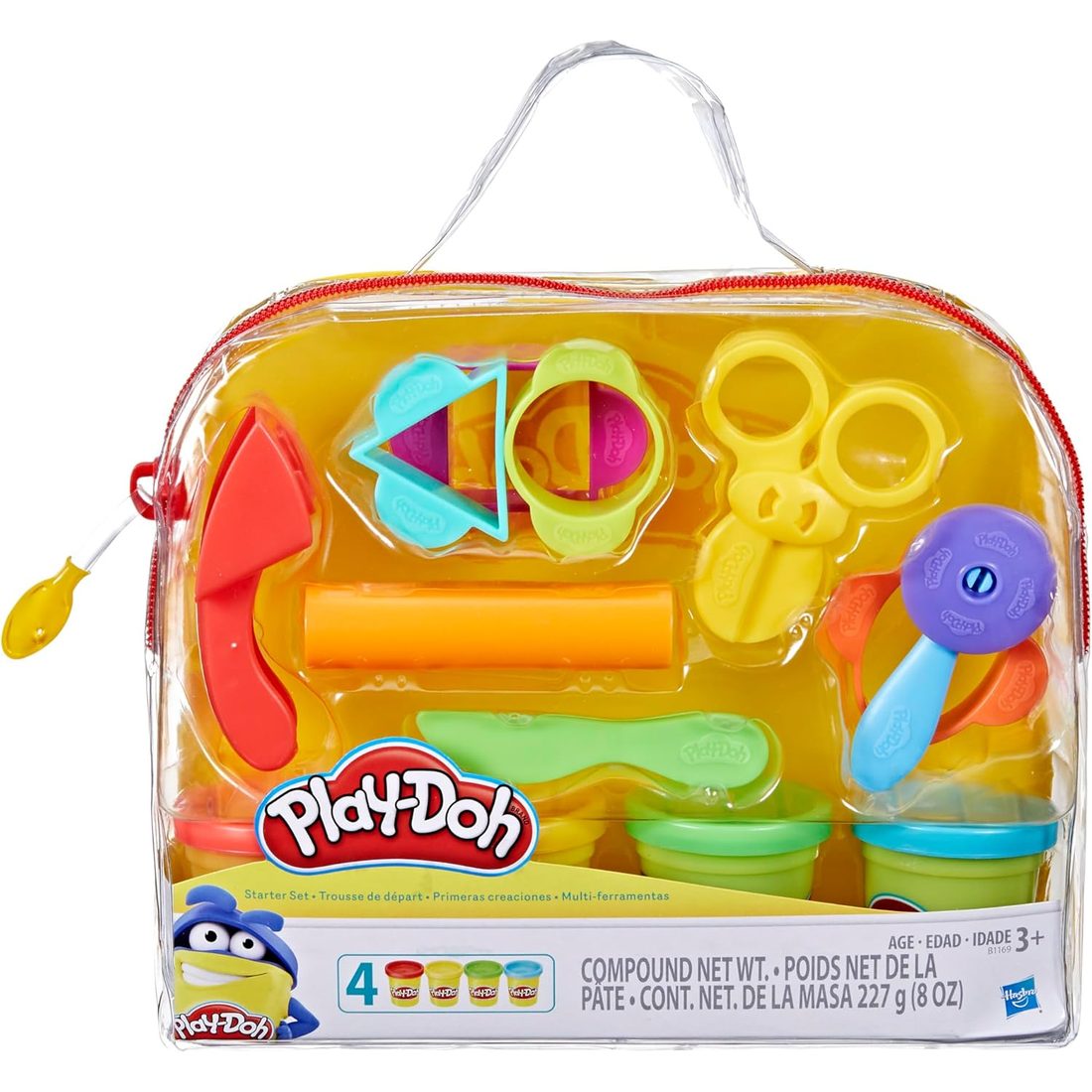 Play-Doh Starter Set with Storage Tote and 4 Cans