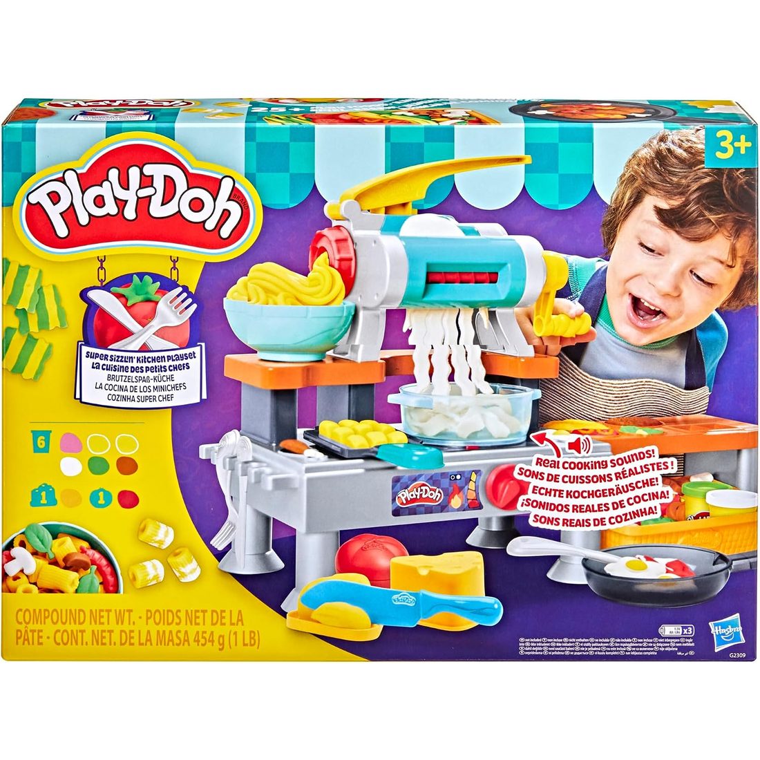 Play-Doh Super Sizzlin' Kitchen Playset, view 2