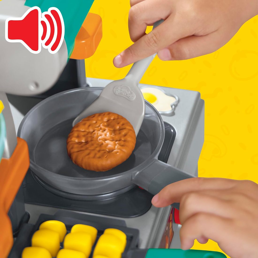 Play-Doh Super Sizzlin' Kitchen Playset, view 5