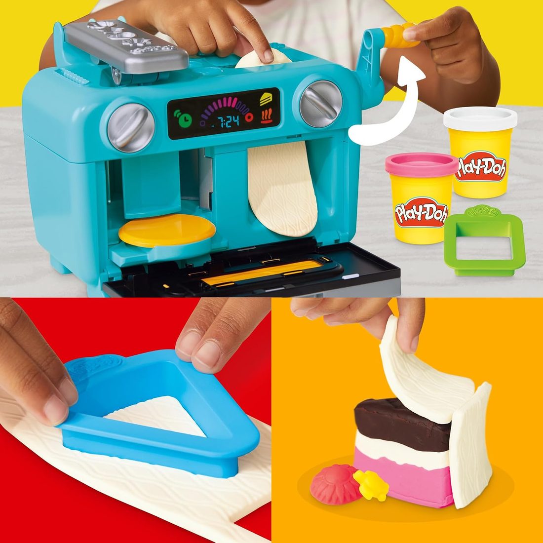 Play-Doh Super Slice Cake Playset, view 3