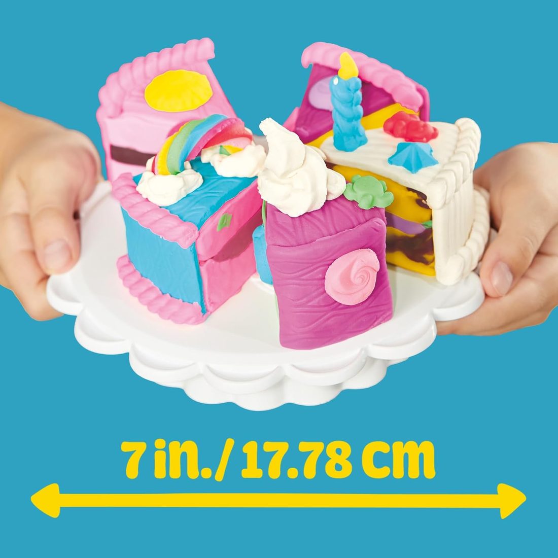 Play-Doh Super Slice Cake Playset, view 5