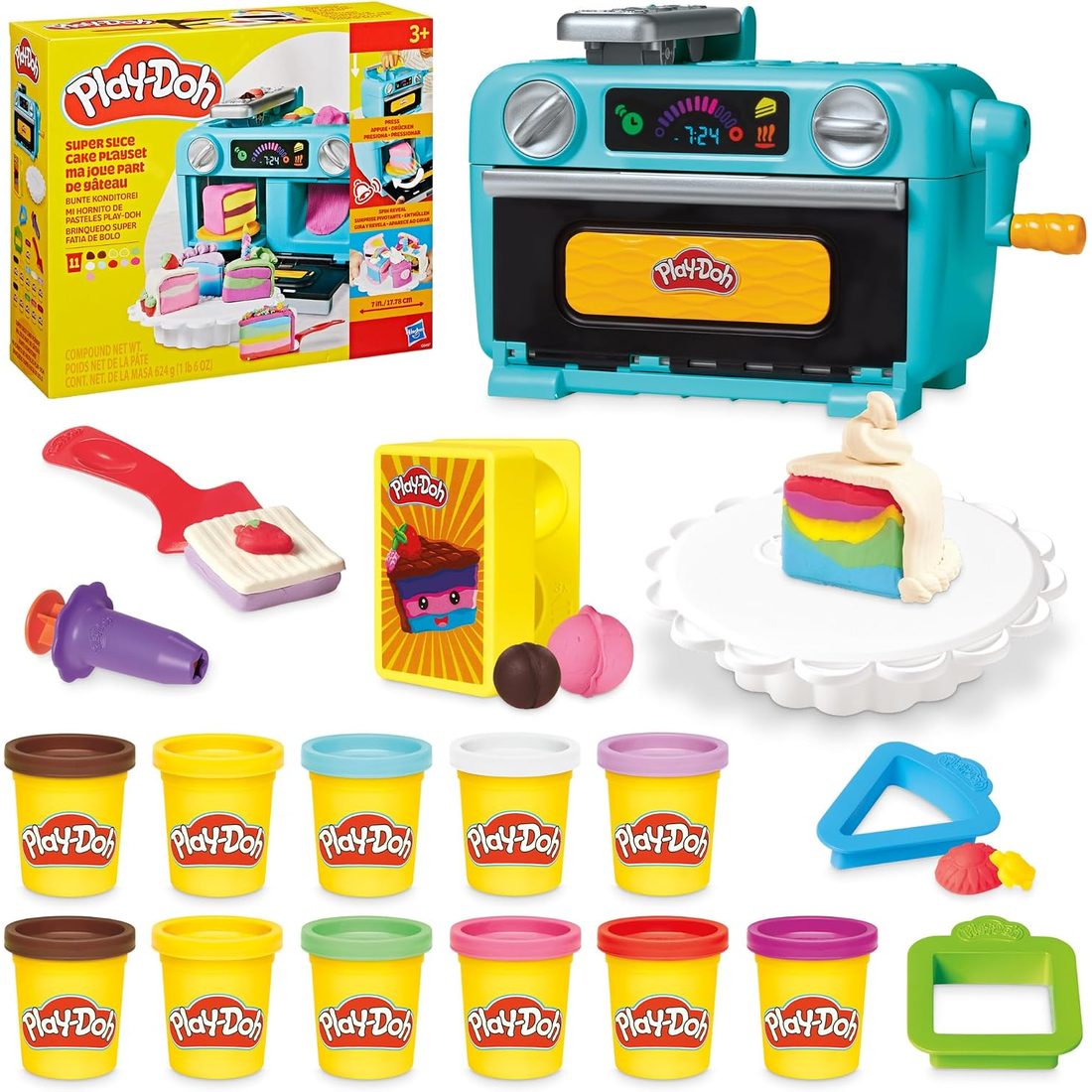 Play-Doh Super Slice Cake Playset