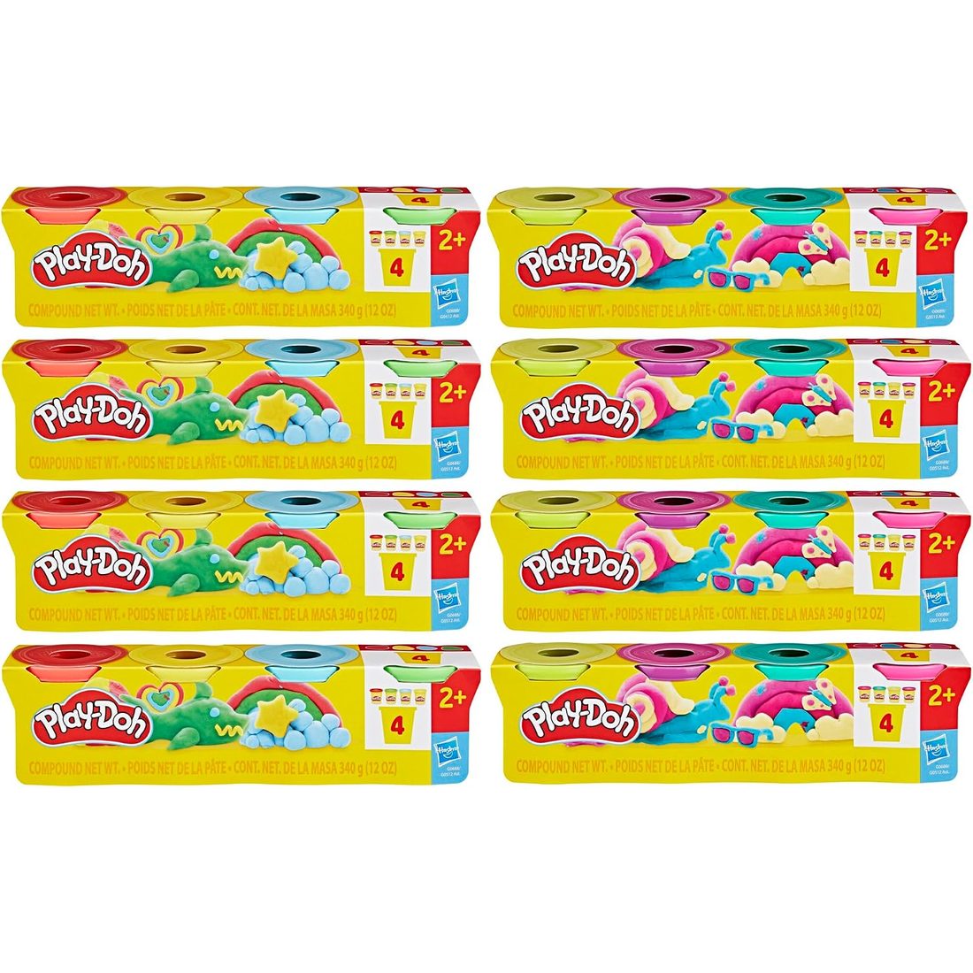Play-Doh Vibrant Colors Bulk 4-Pack, view 2
