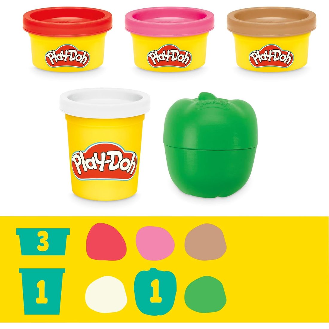 Play-Doh Wok & Wonton Playset, view 5